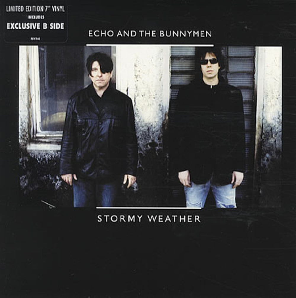 Echo & The Bunnymen Stormy Weather UK 7" vinyl single (7 inch record / 45) FRY246