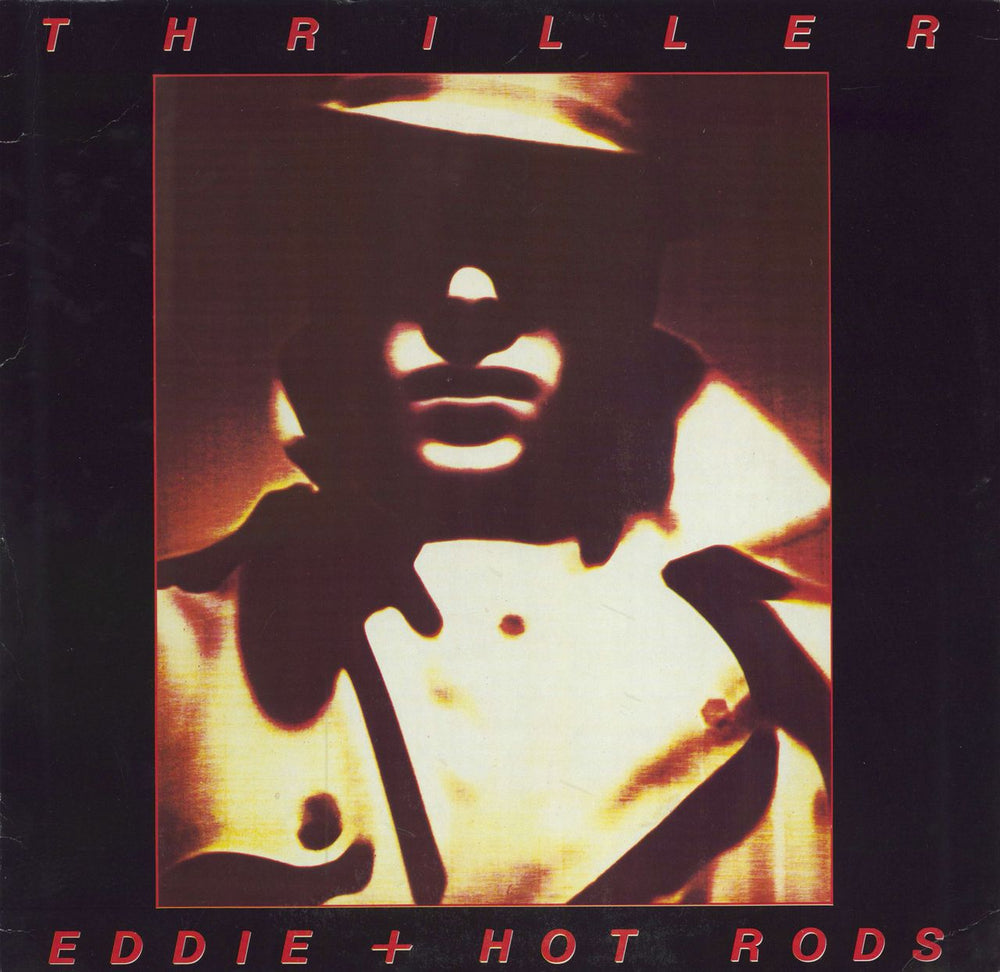 Eddie And The Hot Rods Thriller + Poster - EX UK vinyl LP album (LP record) ILPS9563