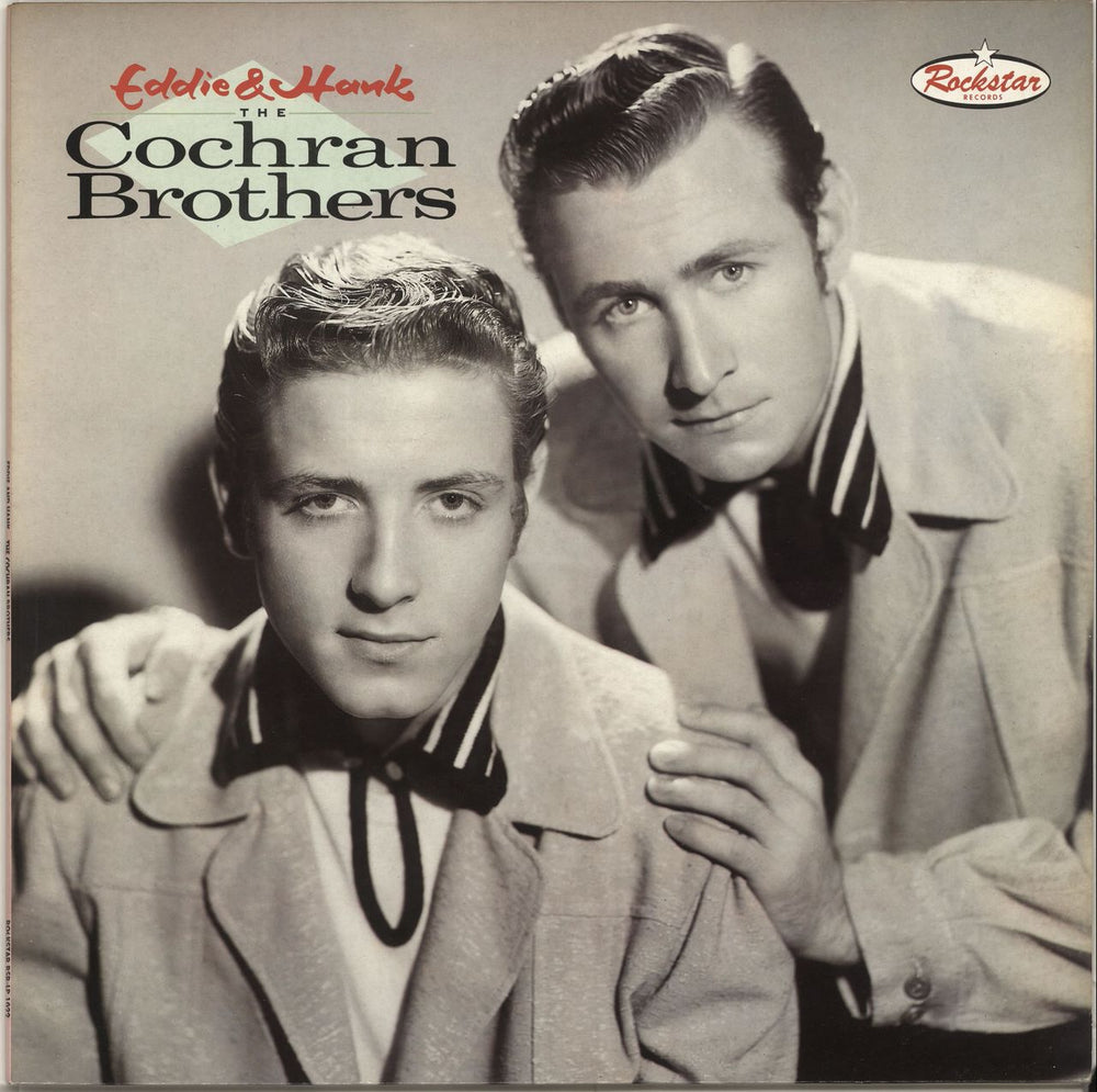 Eddie Cochran Eddie & Hank - The Cochran Brothers UK vinyl LP album (LP record) RSR-LP1022