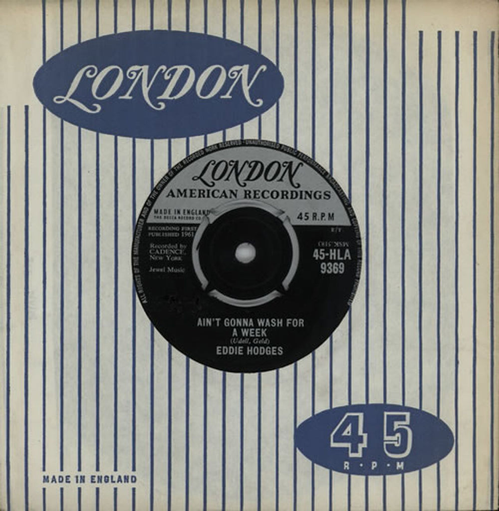 Eddie Hodges I'm Gonna Knock On Your Door UK 7" vinyl single (7 inch record / 45) 45-HLA9369