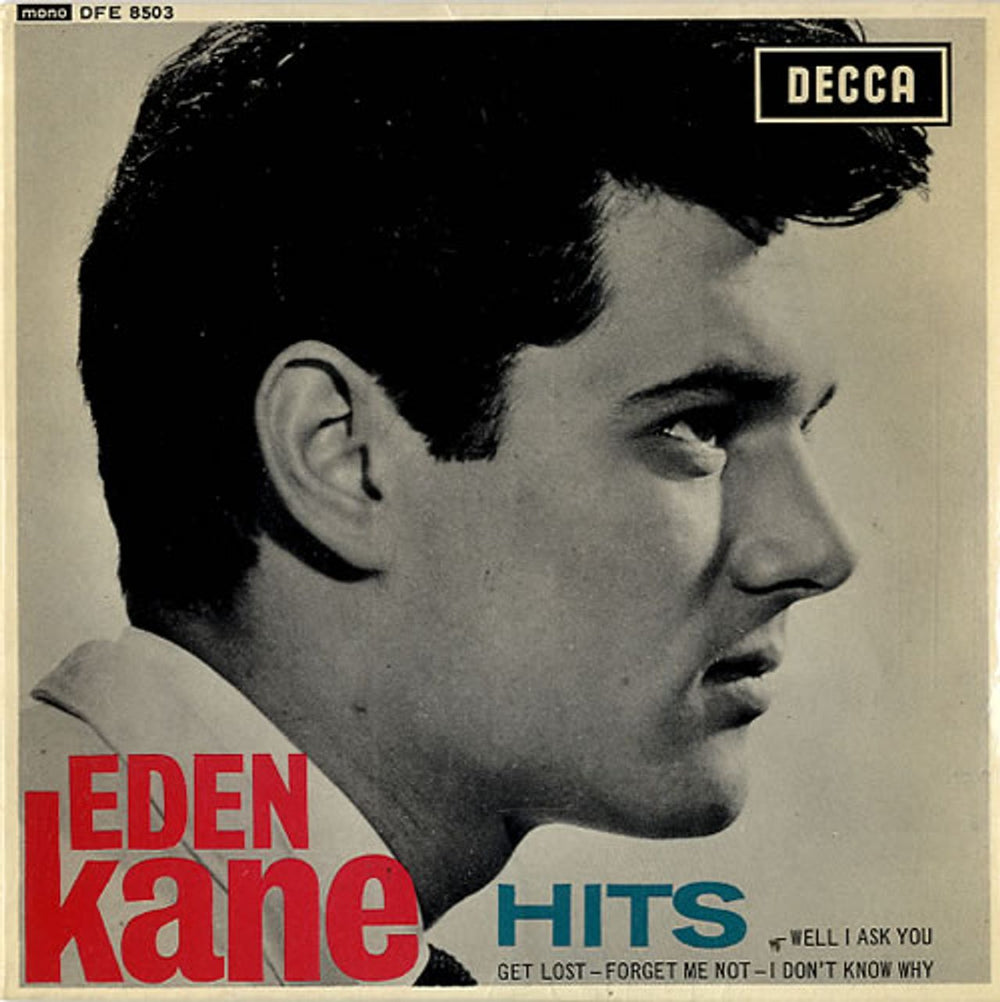 Eden Kane Hits EP UK 7" vinyl single (7 inch record / 45) DFE8503