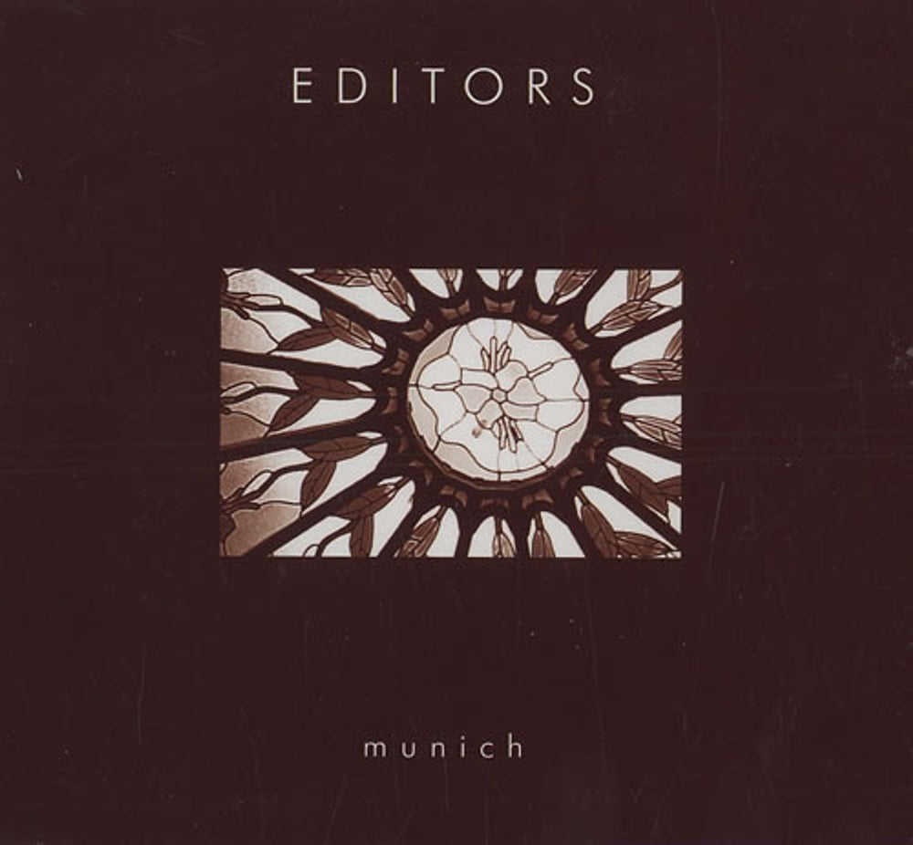 Editors Munich UK CD single (CD5 / 5") SKCD83