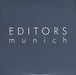 Editors Munich UK Promo CD single (CD5 / 5") SKCD83P