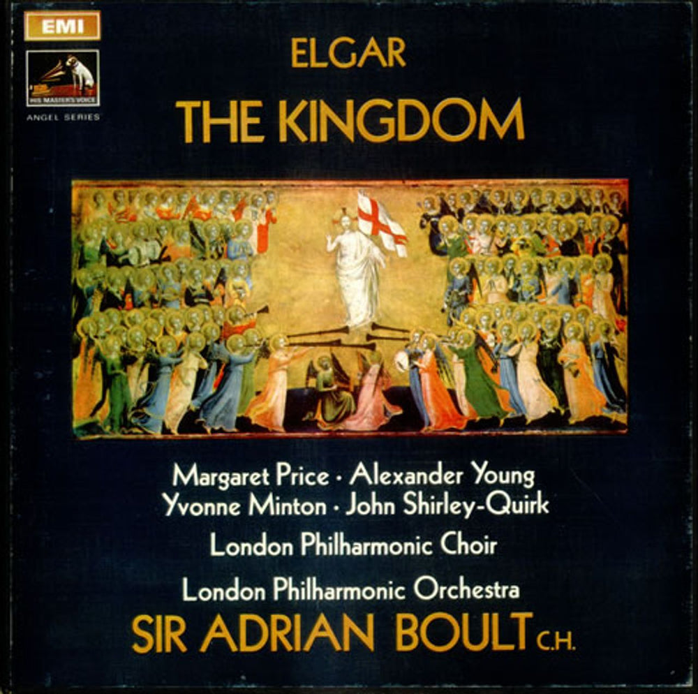 Edward Elgar The Kingdom UK 2-LP vinyl record set (Double LP Album) SAN244-5