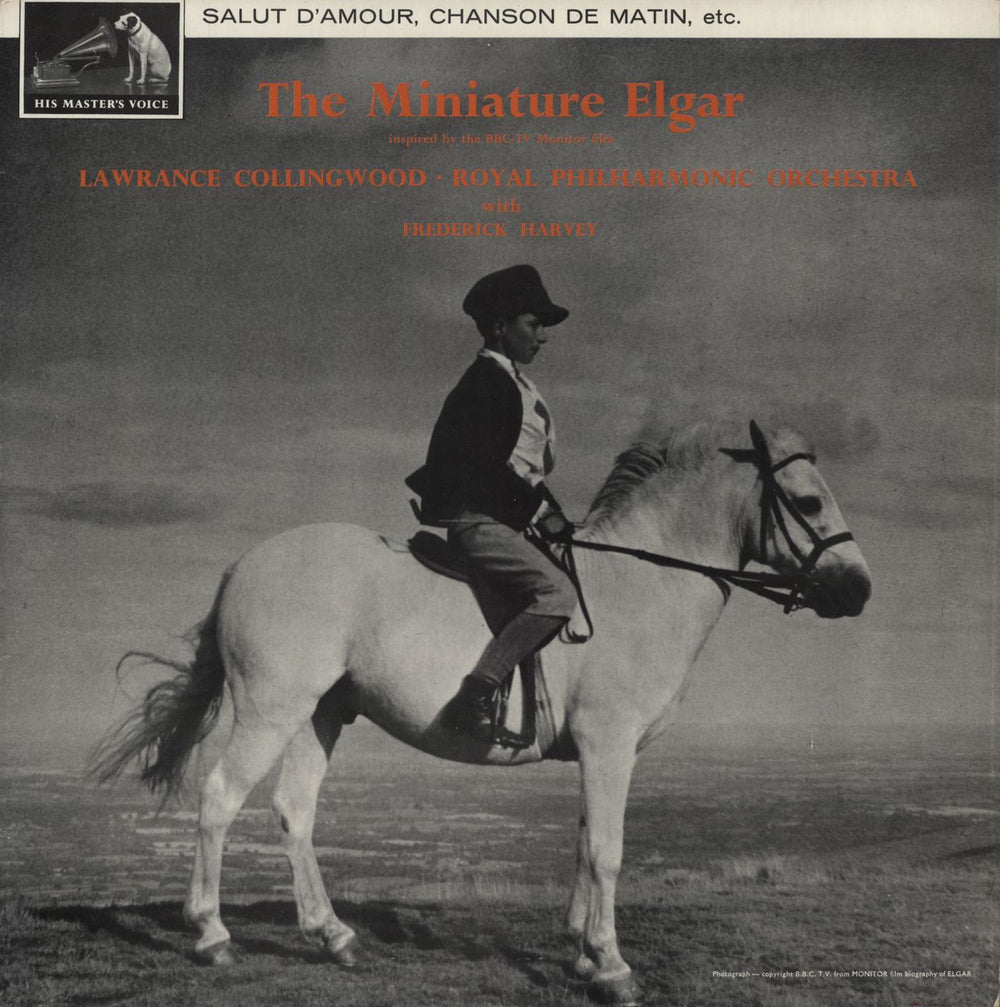 Edward Elgar 'The Miniature Elgar' - 2nd UK vinyl LP album (LP record) CSD1555