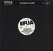 Efua Somewhere UK Promo 12" vinyl single (12 inch record / Maxi-single) VSTDJ1463