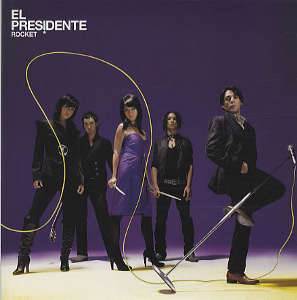 El Presidente Rocket - Purple Vinyl UK 7" vinyl single (7 inch record / 45) 82876743007