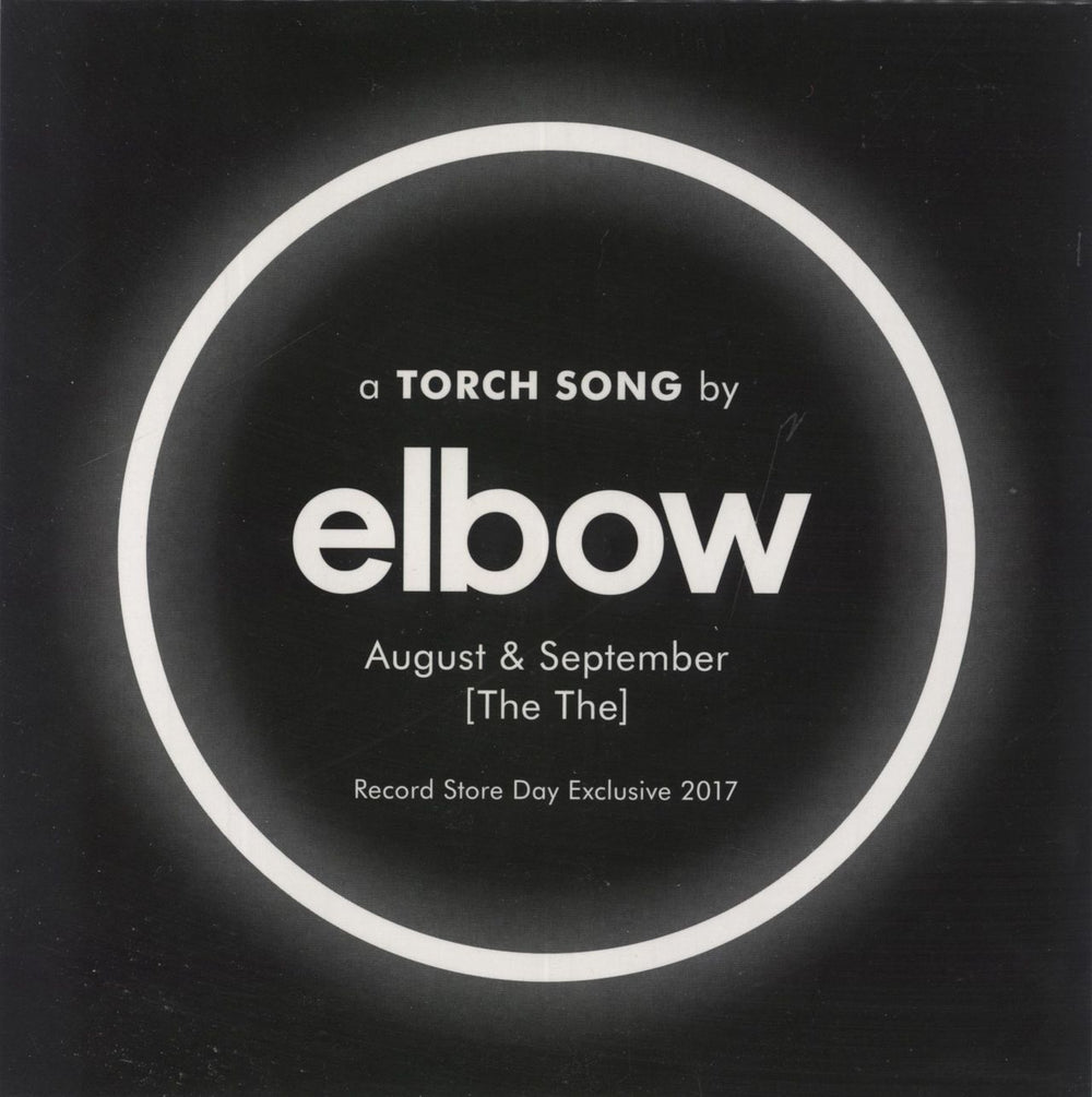 Elbow August & September - RSD17 UK 7" vinyl single (7 inch record / 45) 572968-3