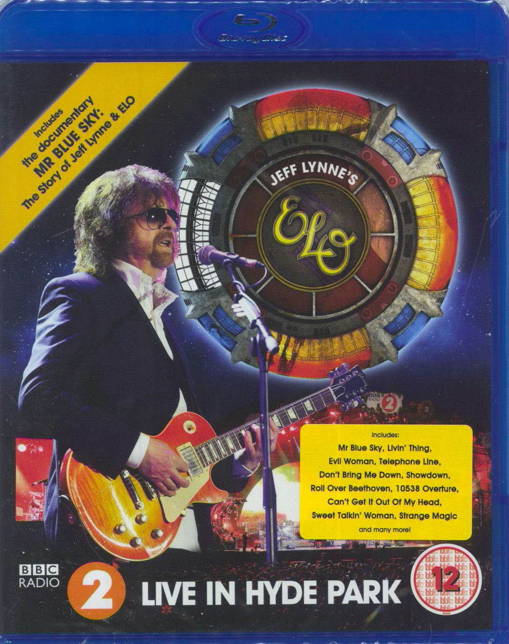 Electric Light Orchestra Live In Hyde Park - Sealed UK Blu Ray DVD ERBRD5268