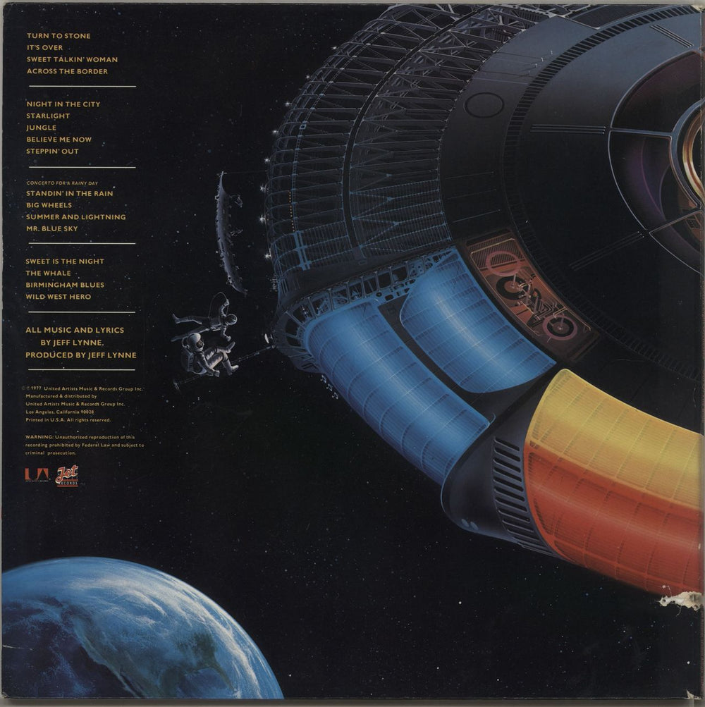 Electric Light Orchestra Out Of The Blue + Poster & Insert US 2-LP vinyl record set (Double LP Album)