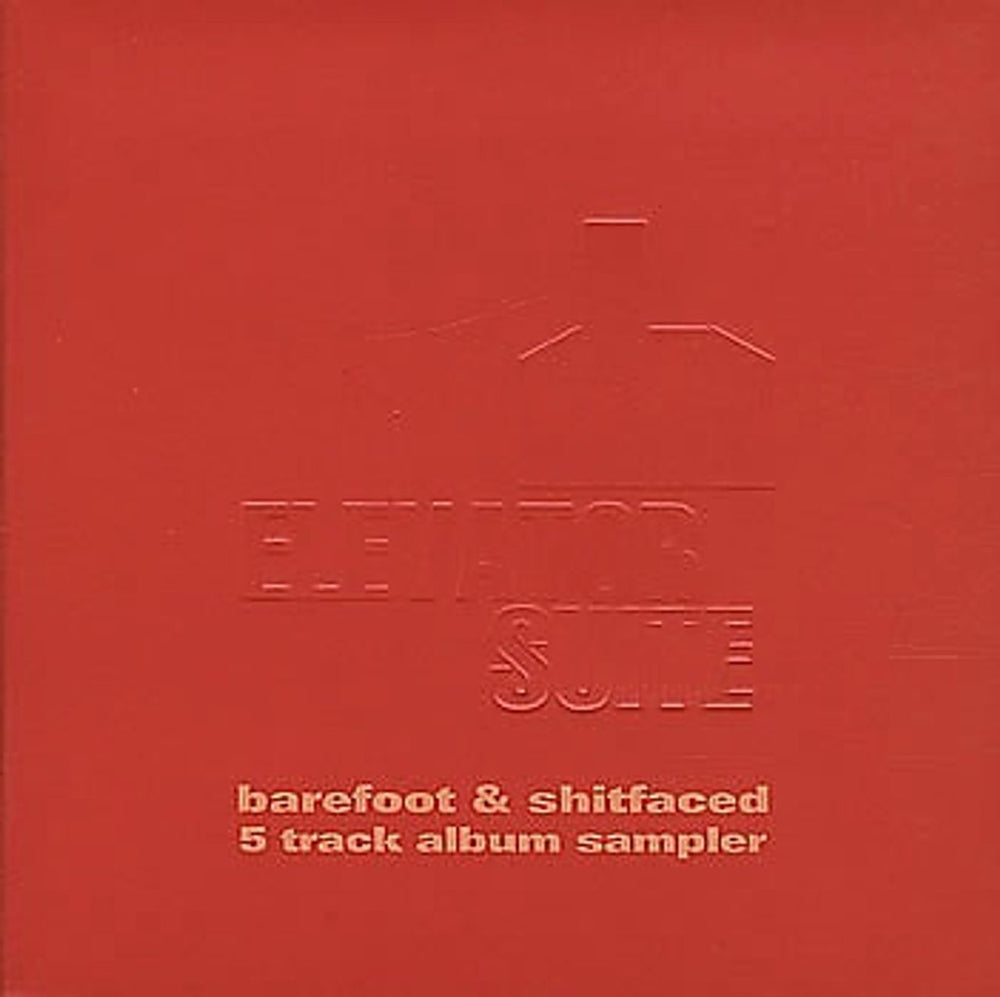 Elevator Suite Barefoot & Shitfaced 5-Track Album Sampler UK Promo CD single (CD5 / 5") INFECT87CDP