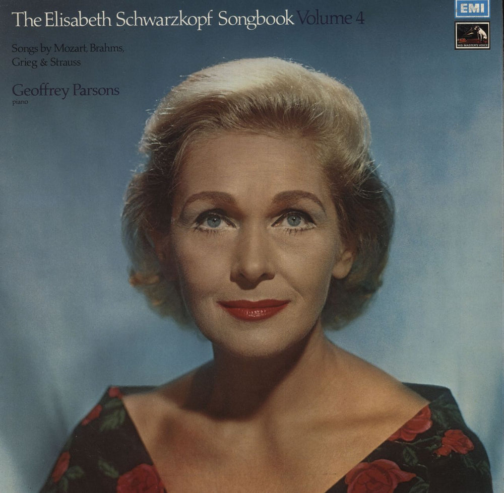 Elisabeth Schwarzkopf The Elisabeth Schwarzkopf Songbook Volume 4 UK vinyl LP album (LP record) ASD2844