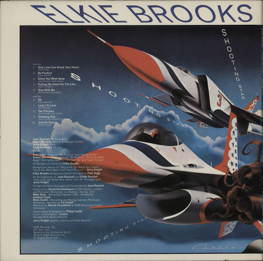 Elkie Brooks Shooting Star US vinyl LP album (LP record)