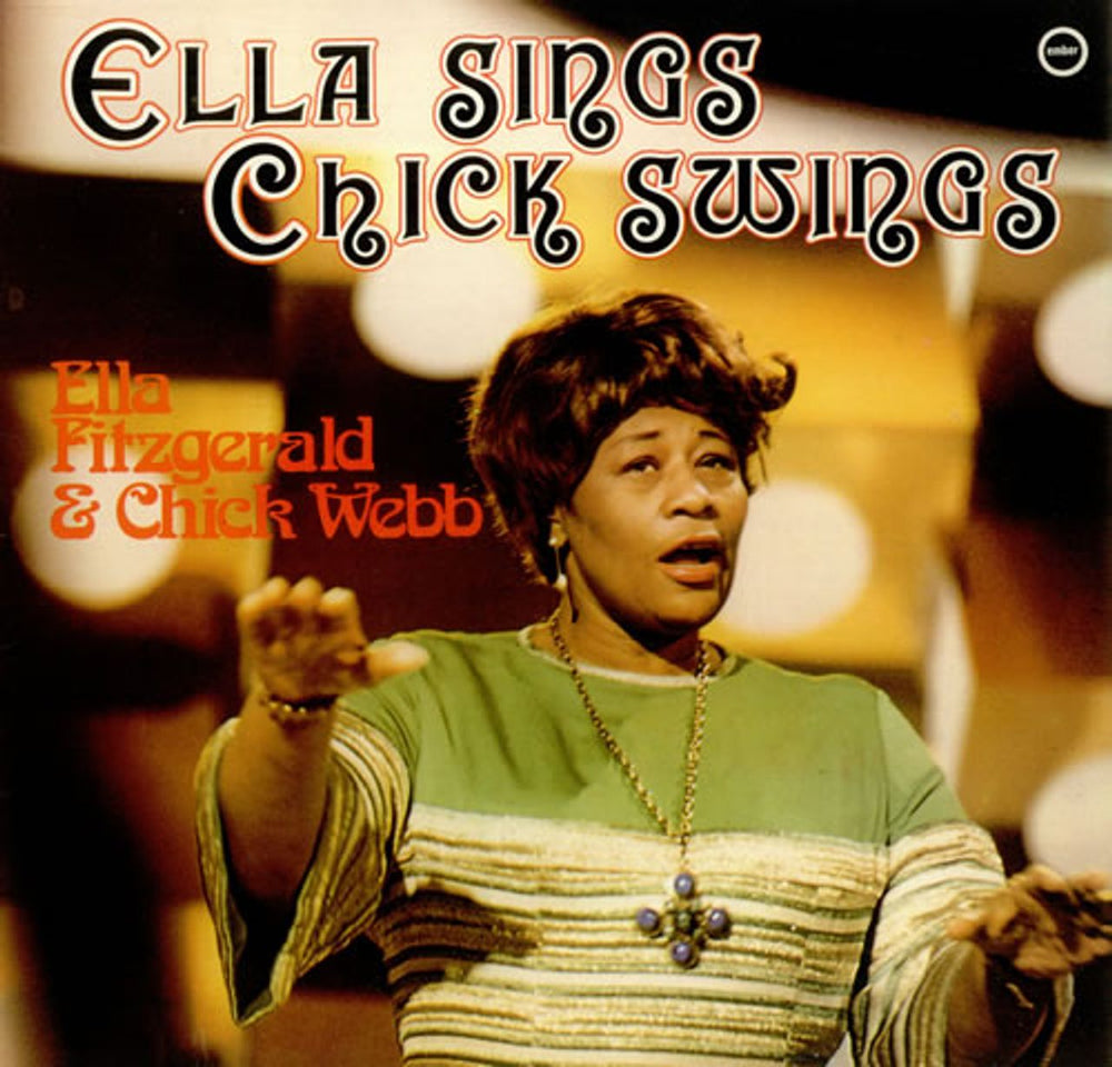 Ella Fitzgerald Ella Sings Chick Swings UK vinyl LP album (LP record) EMB3431