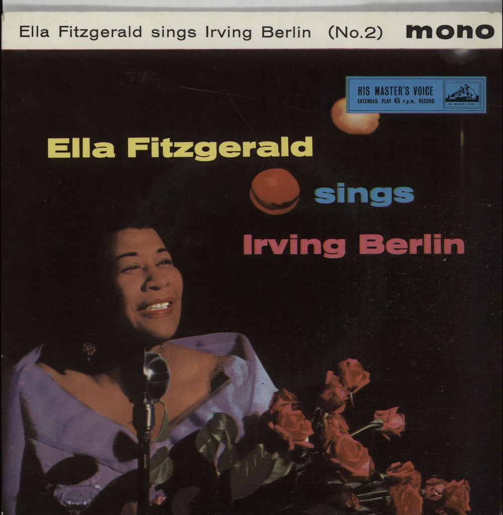 Ella Fitzgerald Sings Irving Berlin No. 2 UK 7" vinyl single (7 inch record / 45) 7EG8582