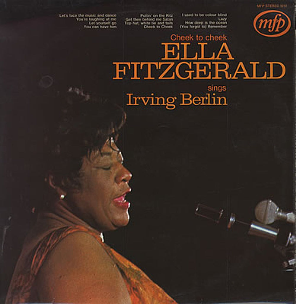 Ella Fitzgerald Sings Irving Berlin UK vinyl LP album (LP record) MFP5210