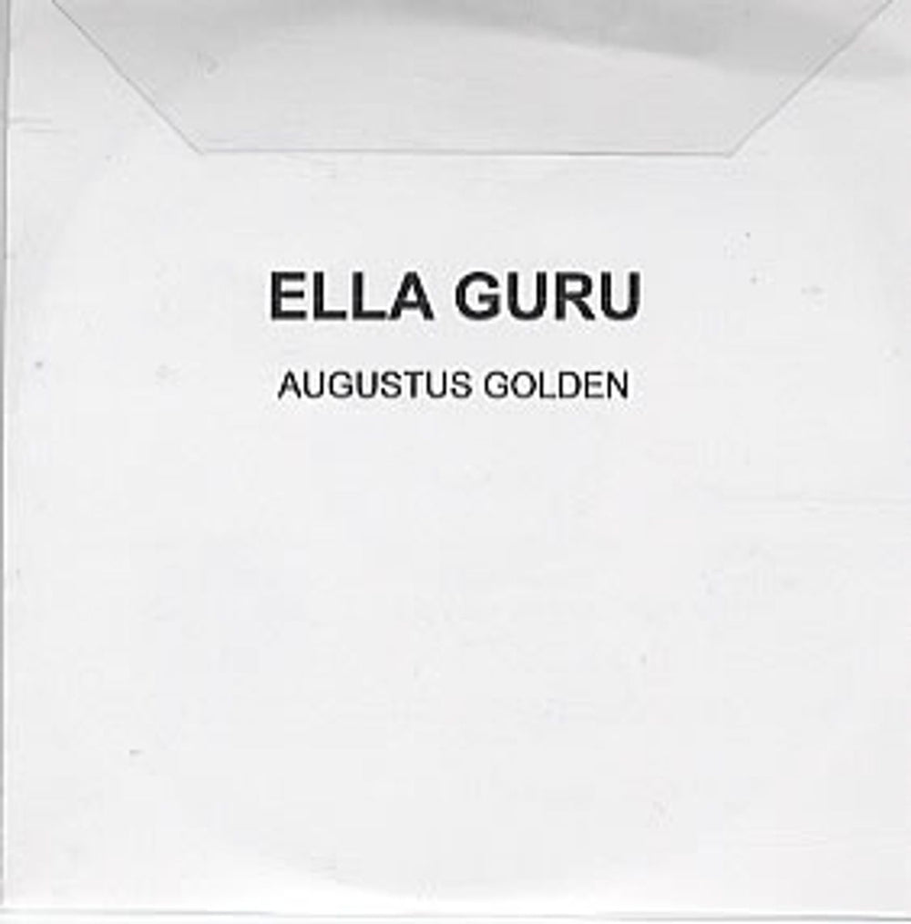 Ella Guru Augustus Golden UK Promo CD-R acetate BANANA2