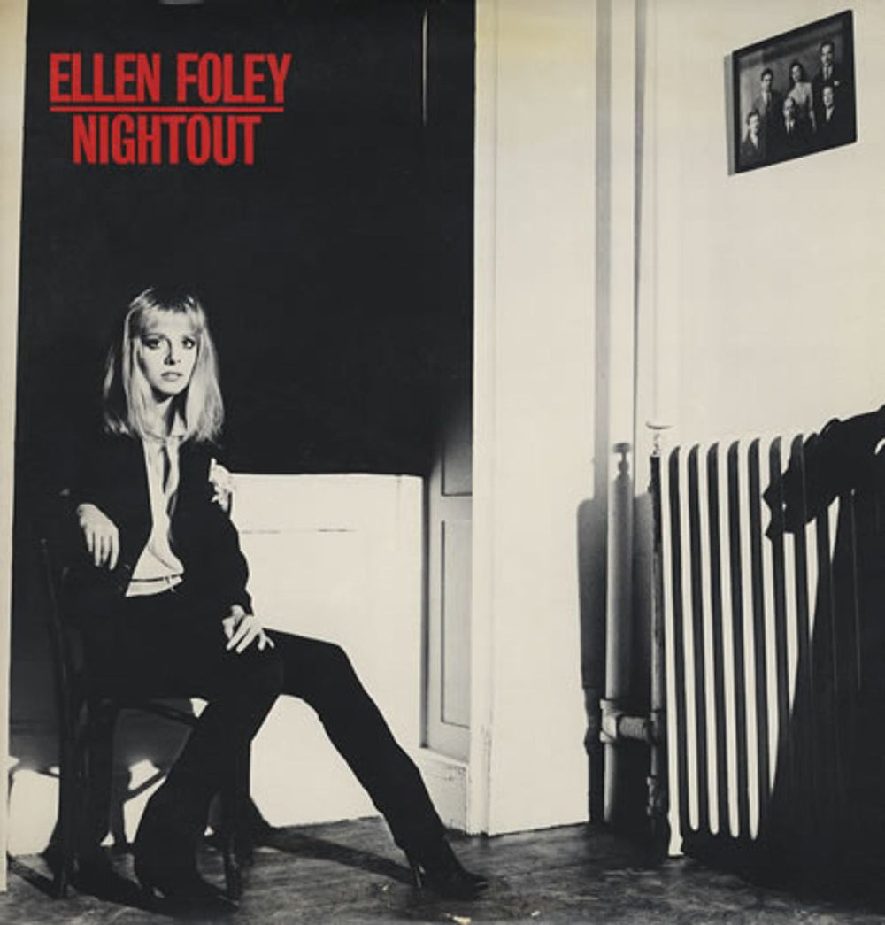 Ellen Foley Nightout US vinyl LP album (LP record) JE36052