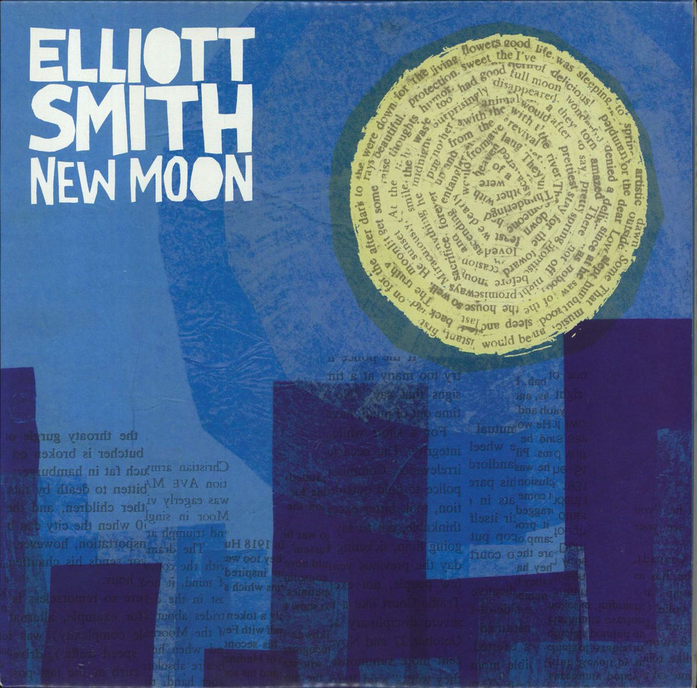 Elliott Smith New Moon UK 2-LP vinyl record set (Double LP Album) WIGLP198