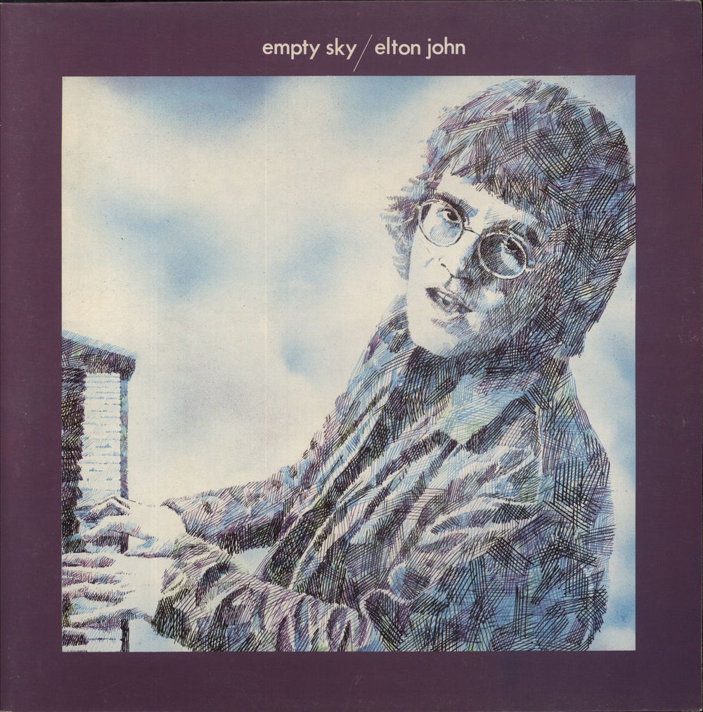 Elton John Empty Sky UK vinyl LP album (LP record) DJM22086