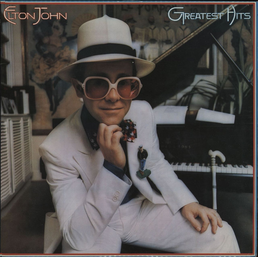 Elton John Greatest Hits Australian vinyl LP album (LP record) L35291