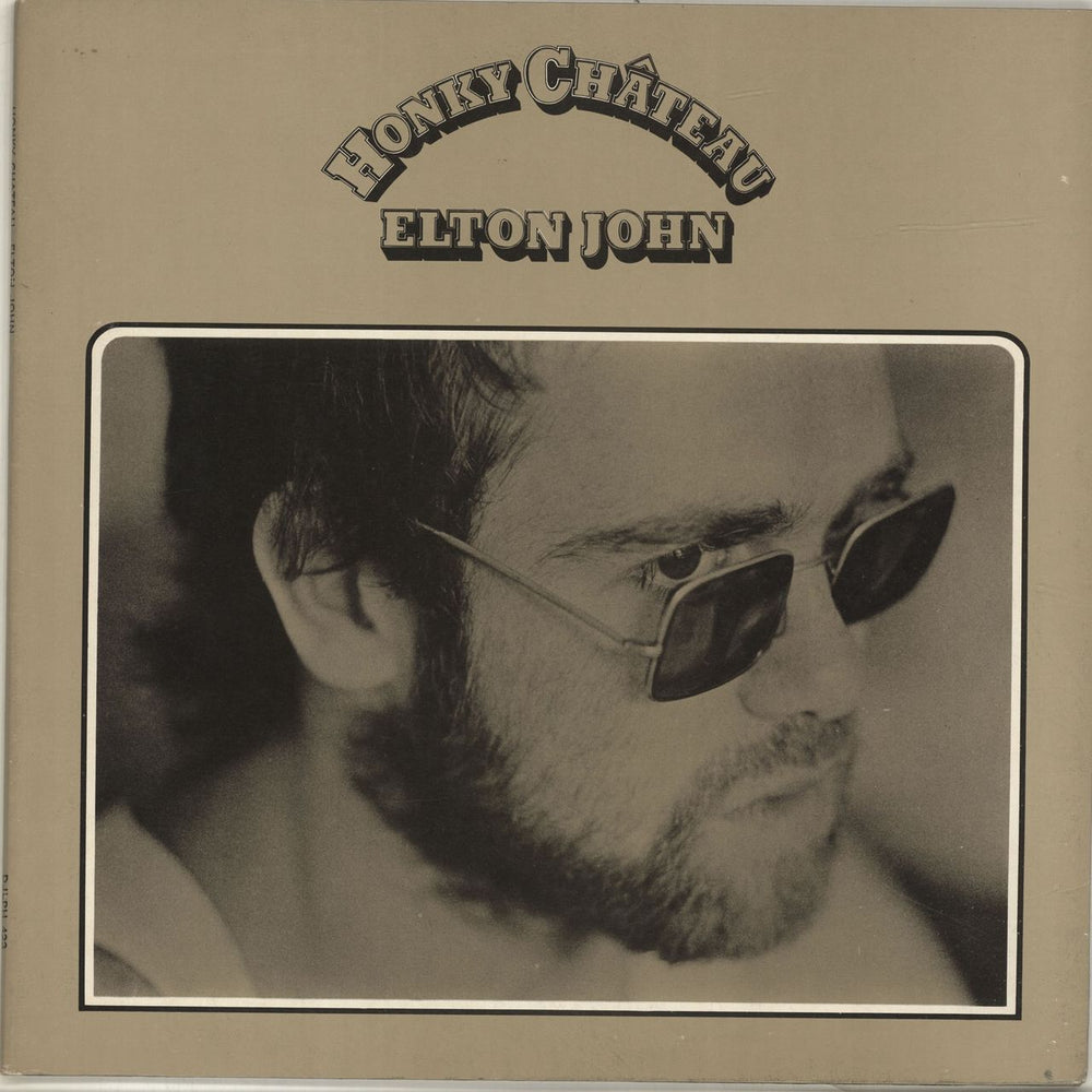 Elton John Honky Chateau - 2nd UK vinyl LP album (LP record) DJLPH423