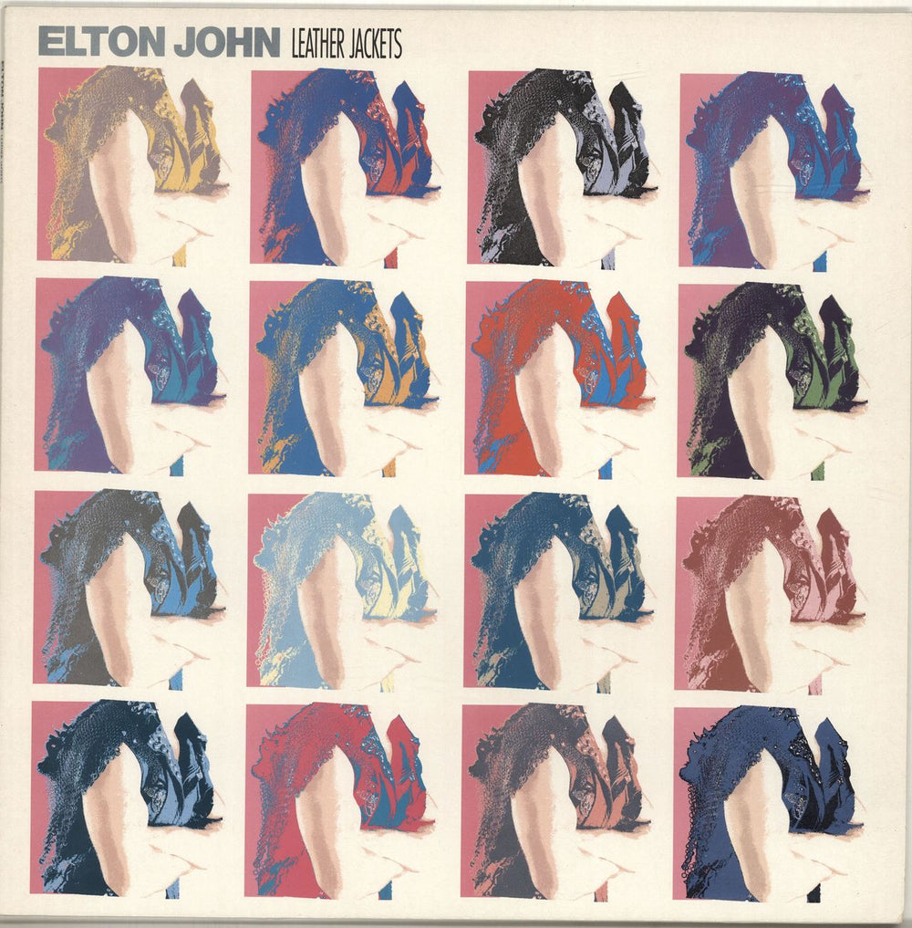 Elton John Leather Jackets UK vinyl LP album (LP record) EJLP1