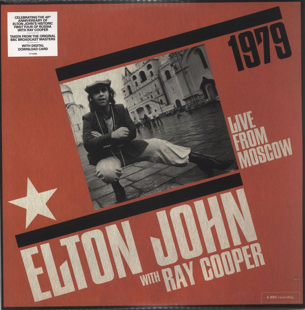 Elton John Live From Moscow - Sealed UK 2-LP vinyl record set (Double LP Album) 7714295