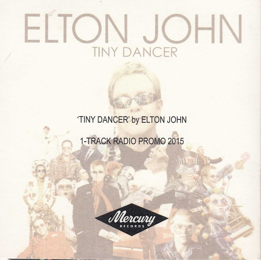 Elton John Tiny Dancer UK Promo CD-R acetate JOHCRTI691073