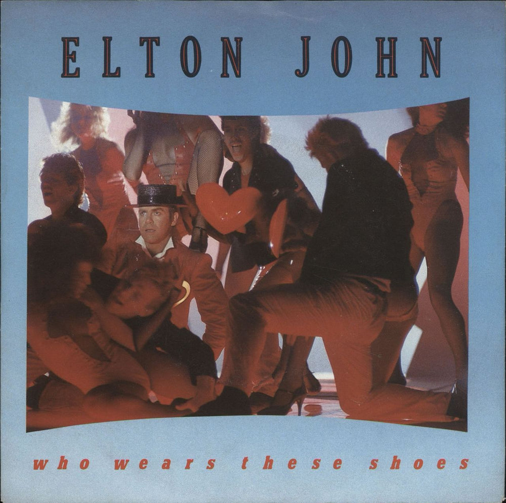 Elton John Who Wears These Shoes? - Remix Version Dutch 7" vinyl single (7 inch record / 45) 880323-7