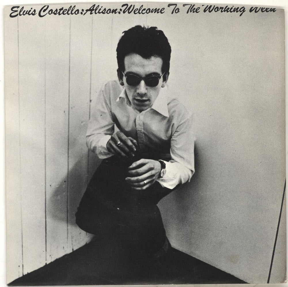 Elvis Costello Alison + Sleeve - EX UK 7" vinyl single (7 inch record / 45) BUY14