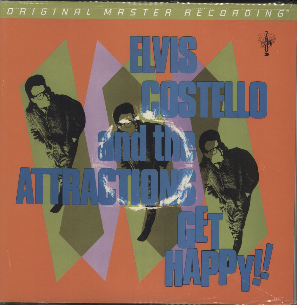 Elvis Costello Get Happy! 180 Gram 45RPM - Sealed US 2-LP vinyl record set (Double LP Album) MFSL2-334