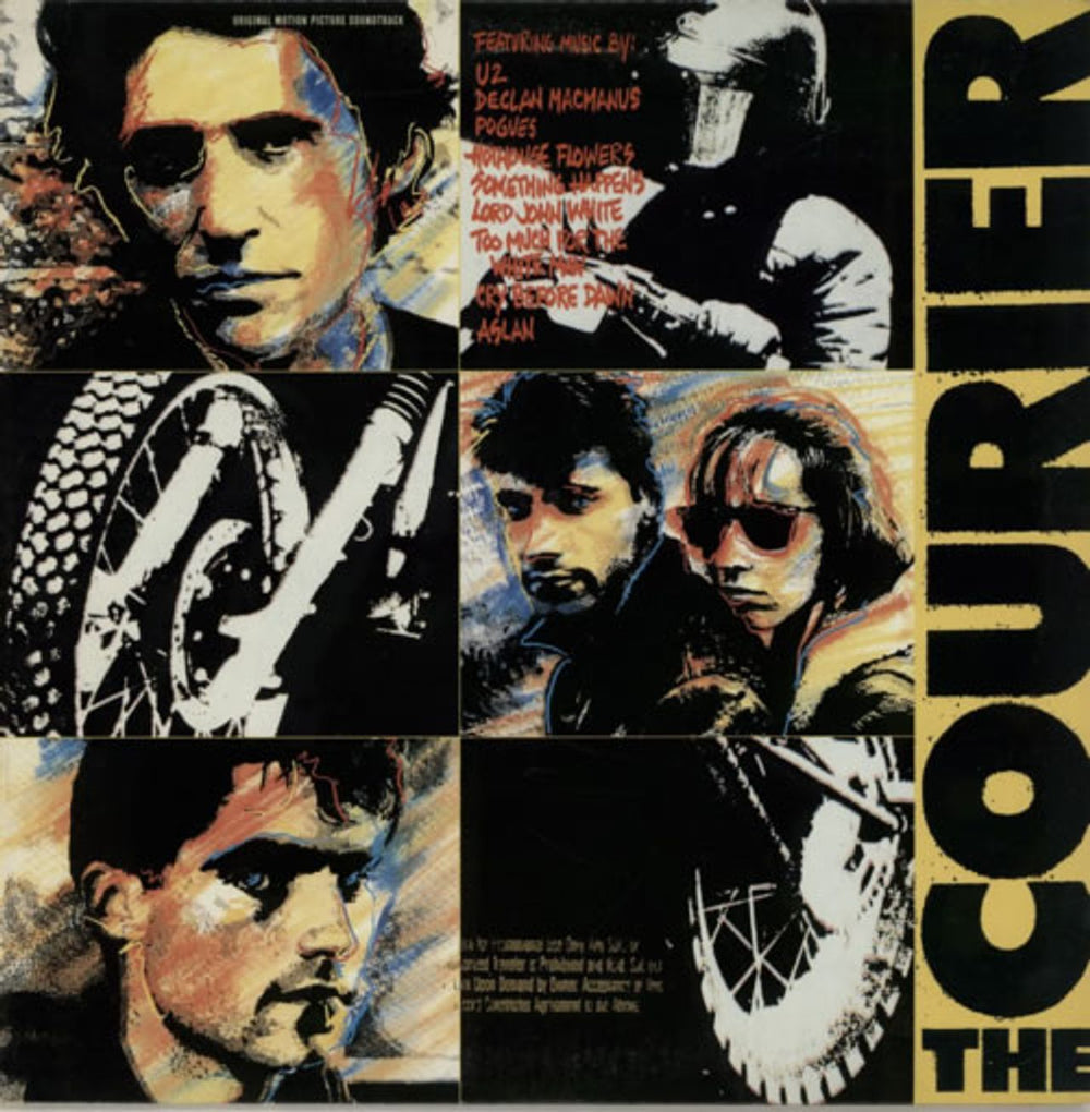 Elvis Costello The Courier US vinyl LP album (LP record) 790954-1