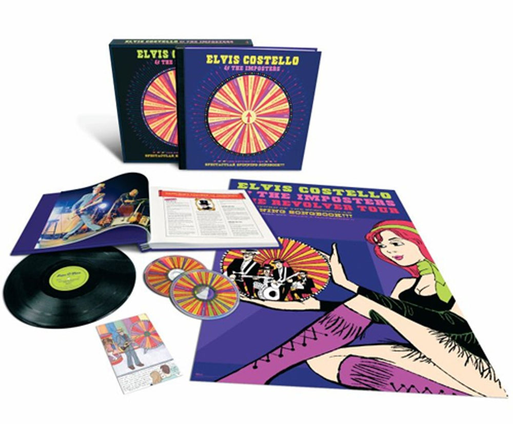 Elvis Costello The Return Of The Spectacular Spinning Songbook!!! - Autographed US box set B0016176-000X01