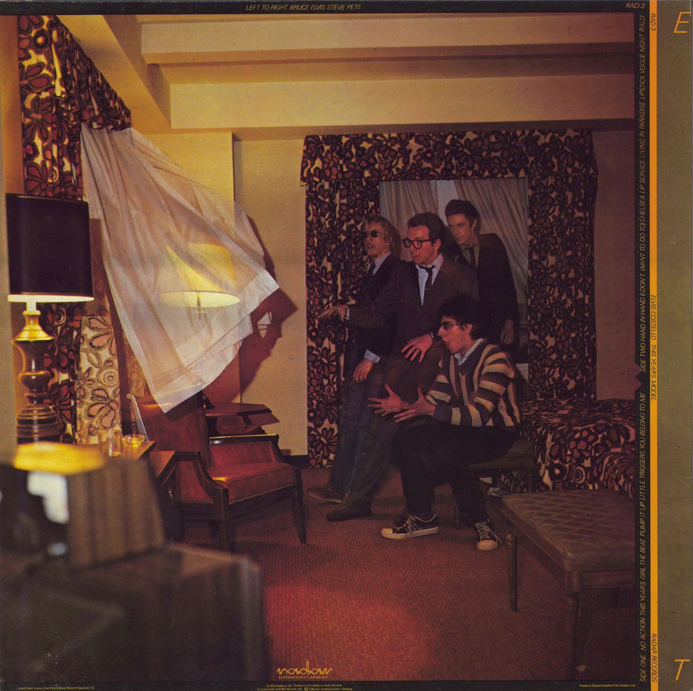 Elvis Costello This Years Model - 1st + 7" + stickered p/s UK vinyl LP album (LP record)