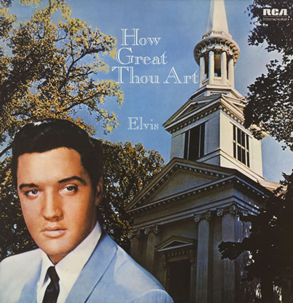 Elvis Presley How Great Thou Art UK vinyl LP album (LP record) NL83758