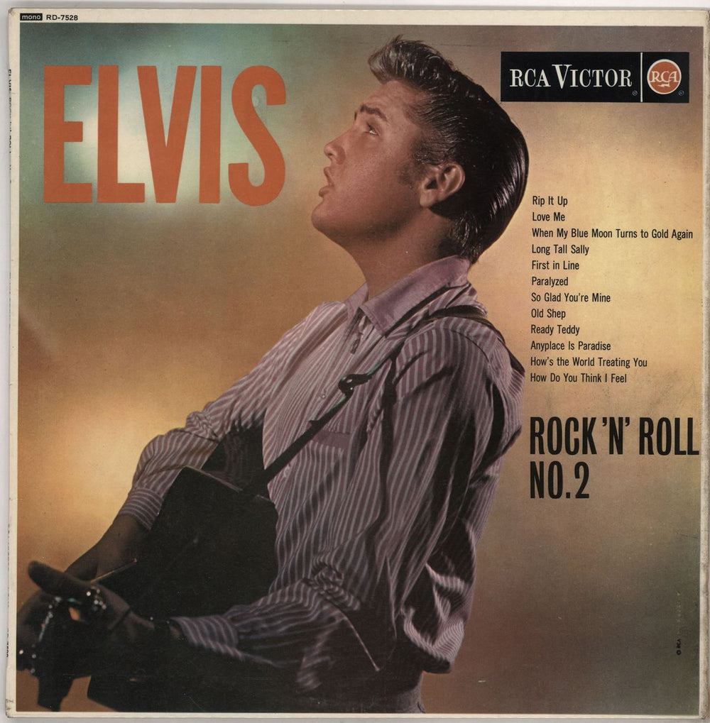 Elvis Presley Rock 'n' Roll No. 2 - 1st - EX UK vinyl LP album (LP record) RD-7528