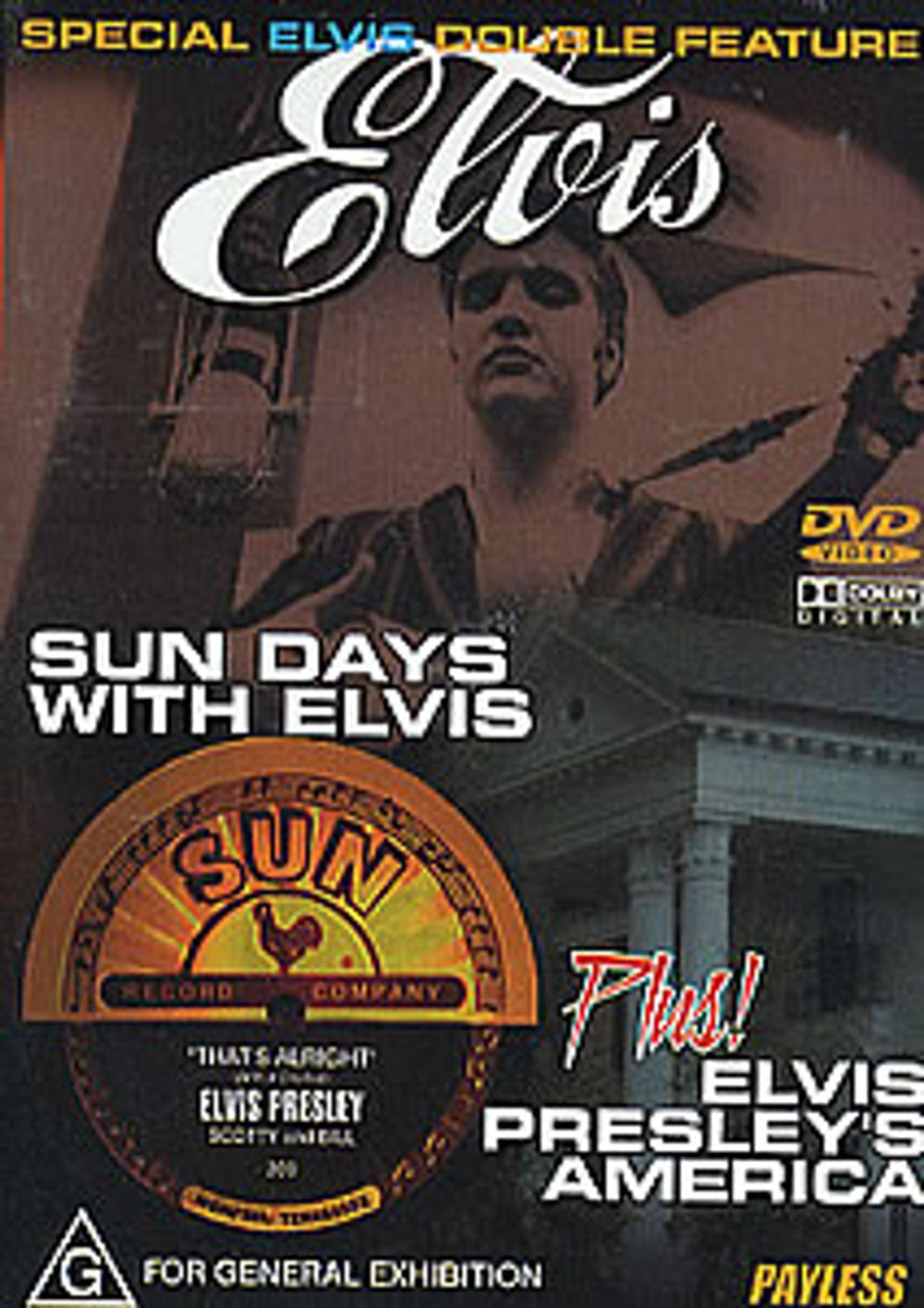 Elvis Presley Sun Days With Elvis / Elvis Presley's America Thailand DVD 600265