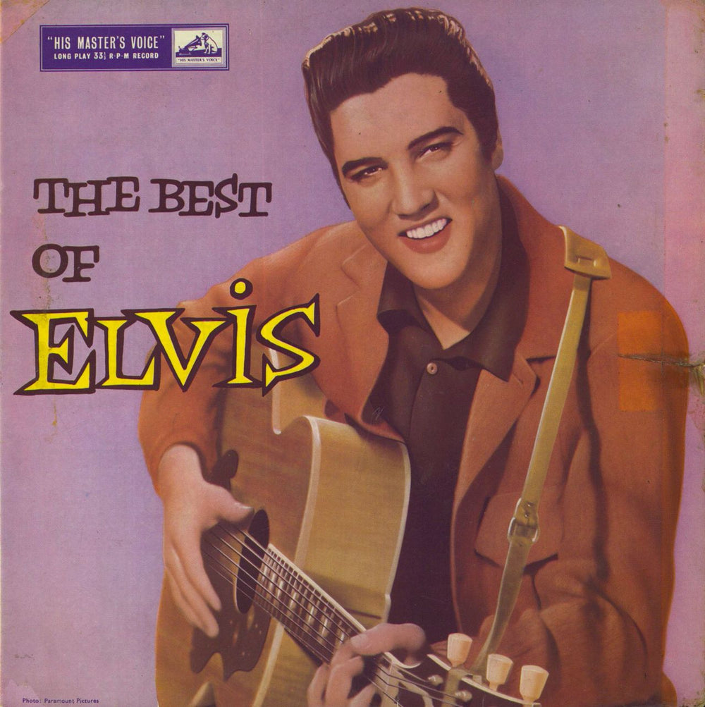 Elvis Presley The Best Of Elvis - VG UK 10" vinyl single (10 inch record) DLP1159