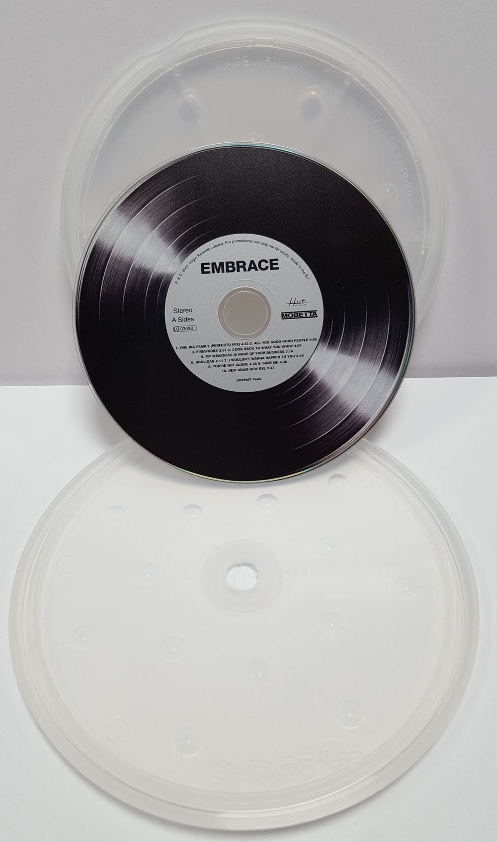 Embrace A Sides UK Promo CD album (CDLP) EMBCDAS194391