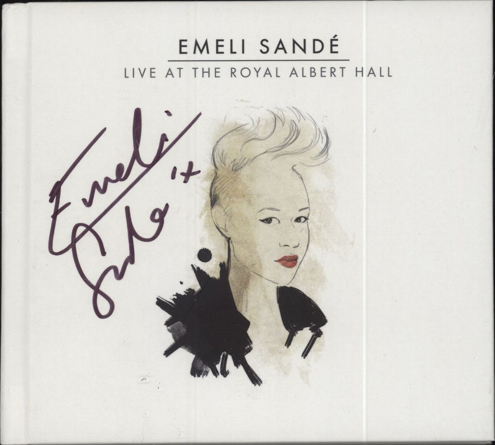 Emeli Sande Live At The Royal Albert Hall - Autographed UK 2-disc CD/DVD set 5099972377529