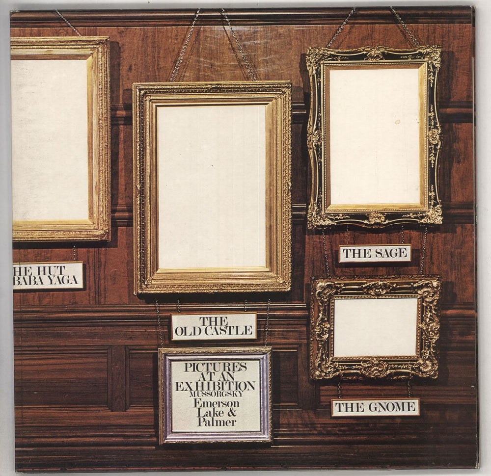 Emerson Lake & Palmer Pictures At An Exhibition - 2nd UK vinyl LP album (LP record) K33501