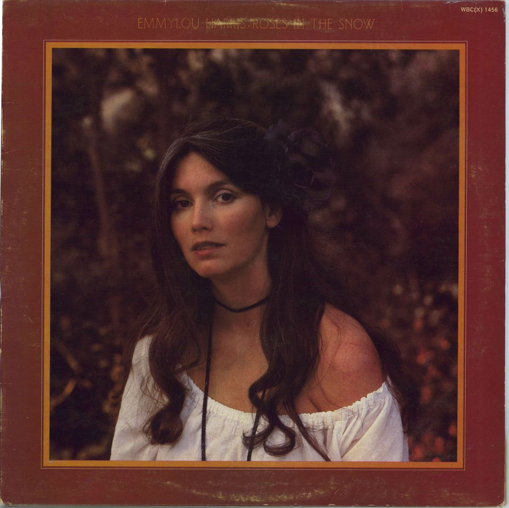 Emmylou Harris Roses In The Snow South African vinyl LP album (LP record) WBC(X)1456