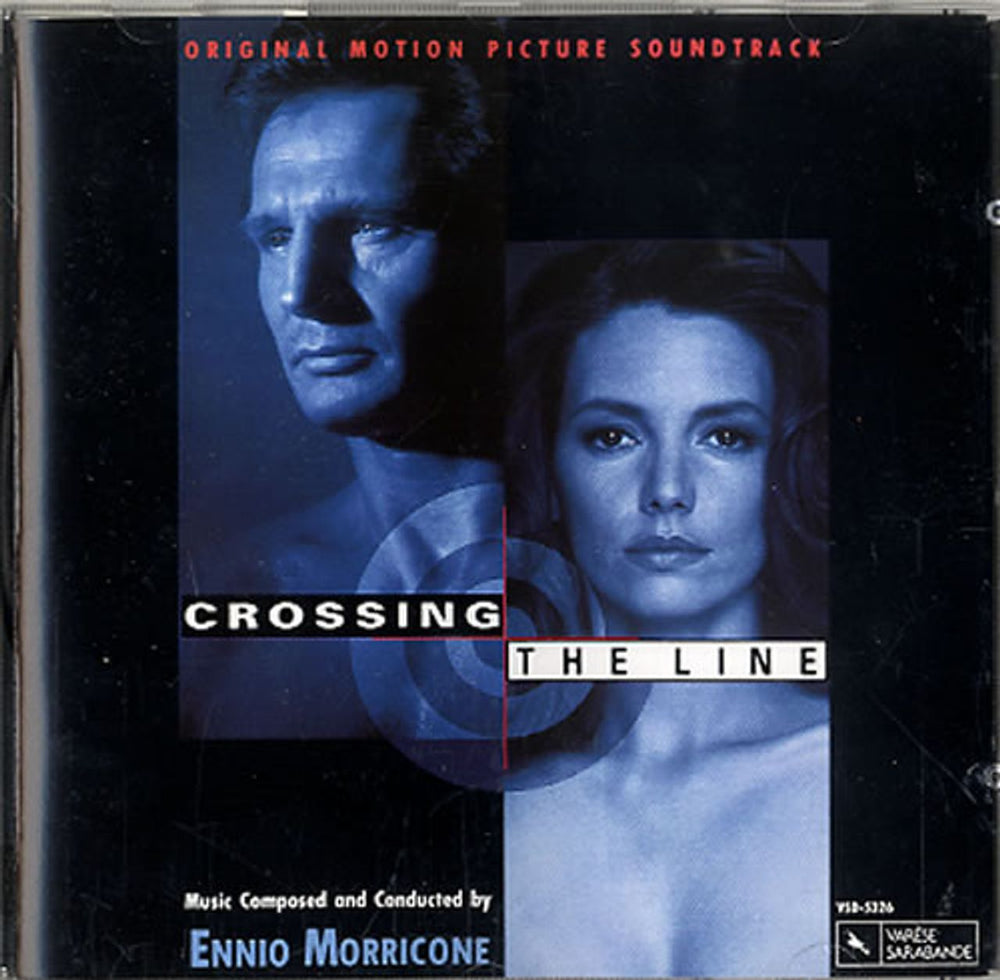 Ennio Morricone Crossing The Line German CD album (CDLP) VSD-5326