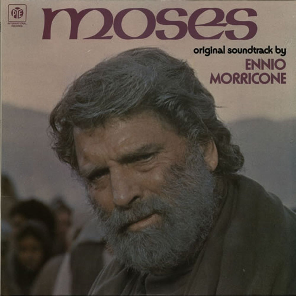 Ennio Morricone Moses UK vinyl LP album (LP record) NSPH28503