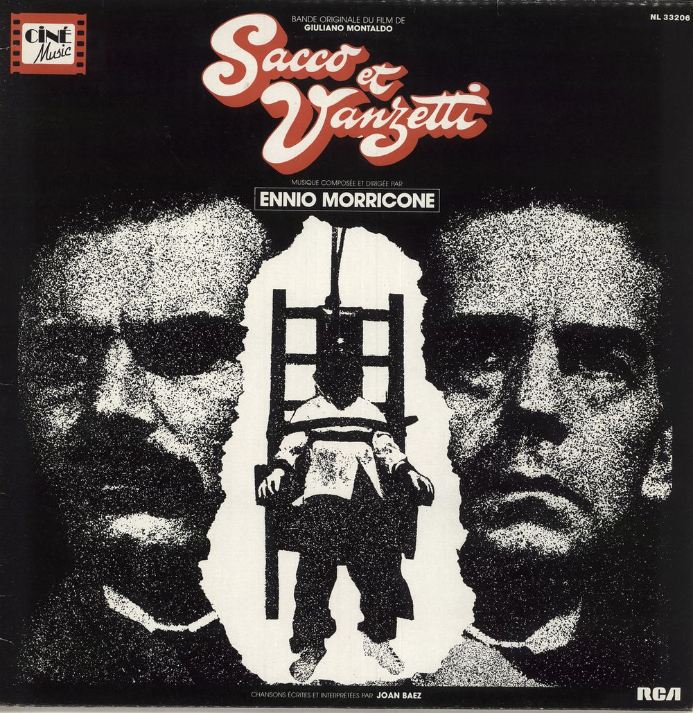 Ennio Morricone Sacco Et Vanzetti French vinyl LP album (LP record) NL33206