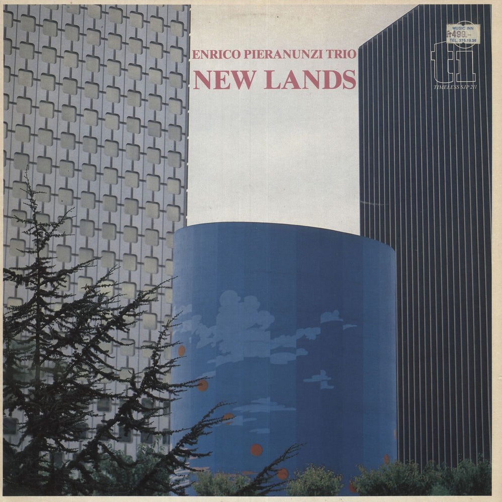 Enrico Pieranunzi Trio New Lands UK vinyl LP album (LP record) SJP211