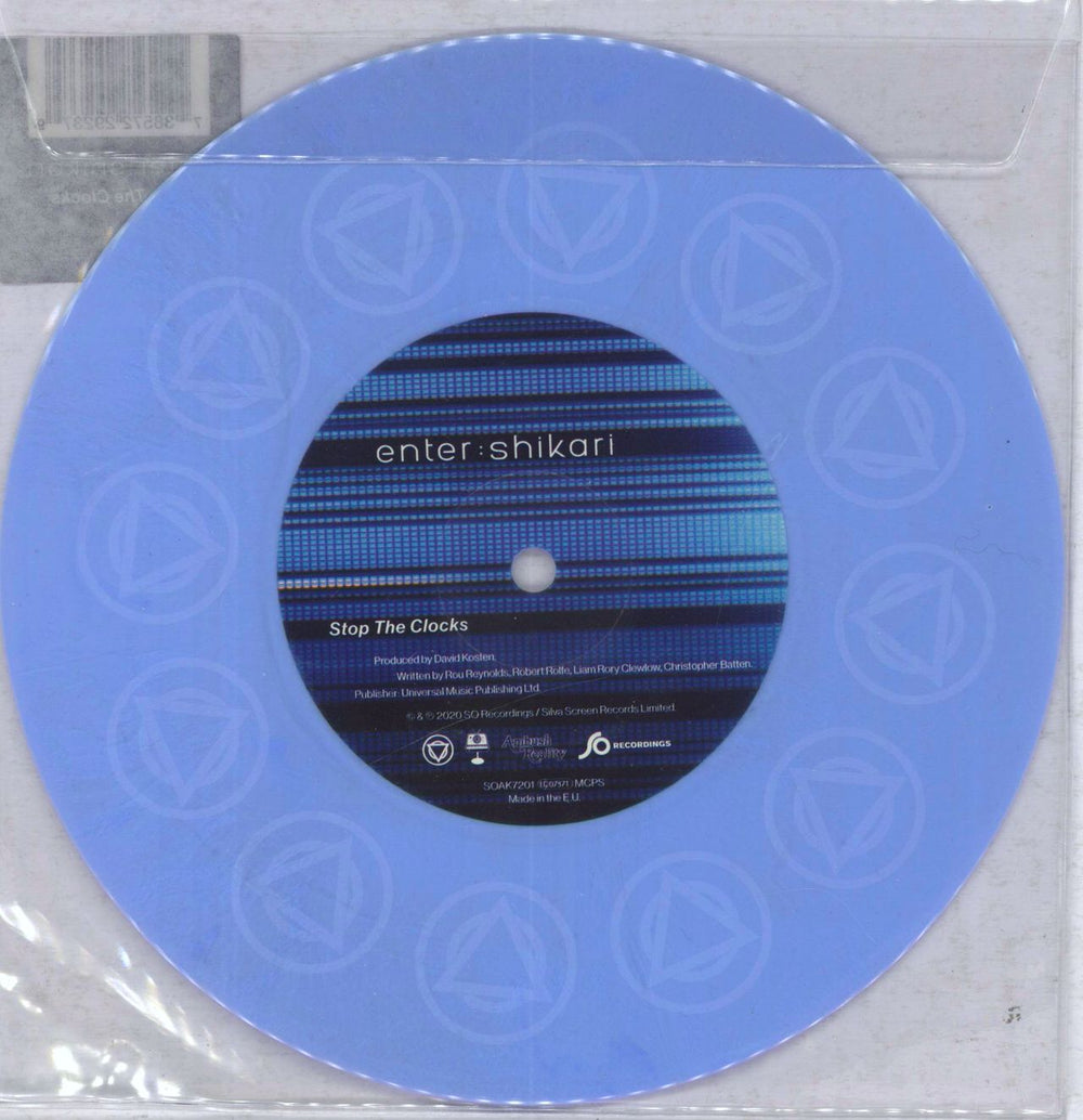 Enter Shikari Stop The Clocks UK 7" vinyl single (7 inch record / 45) 738572292379