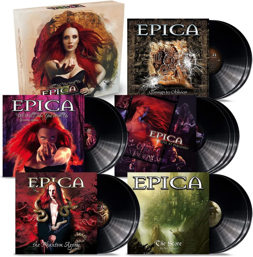 Epica We Still Take You With Us: The Early Years - Sealed Box German Vinyl Box Set 64241