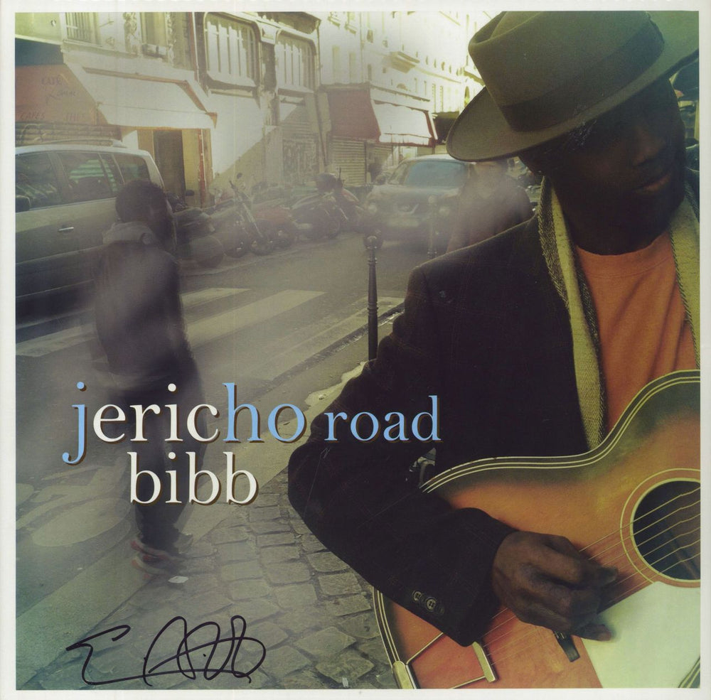 Eric Bibb Jericho Road - 180gm - Autographed German 2-LP vinyl record set (Double LP Album) DFG03